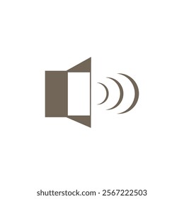 Sound icon vector illustration design
