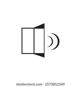 Sound icon vector illustration design