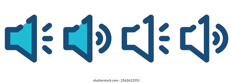 Sound icon. Vector illustration element