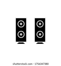 sound icon vector illustration logo template