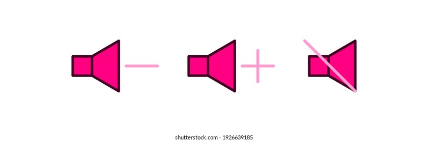 sound icon vector. vector illustration template.