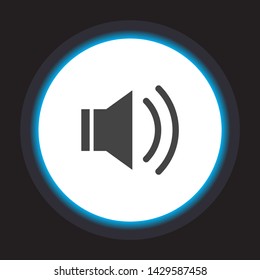 sound icon vector . Lorem Ipsum Illustration design