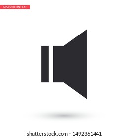 sound icon vector . Lorem Ipsum Illustration design