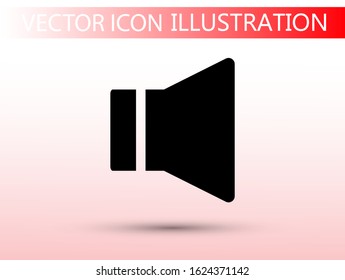 Sound icon vector. lorem ipsum Flat Design JPG