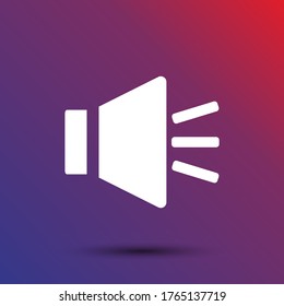 Soundsymbol, Vektorgrafik. lorem ipsum flaches Design JPG