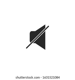 sound Icon vector sign isolated for graphic and web design. sound symbol template color editable on white background.