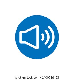 Sound Icon Vector, Speaker Icon