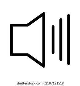 Sound Icon Vector Symbol Design Illustration