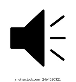 Ilustración de diseño de Vector de iconos de sonido
