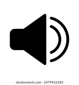 Sound Icon Vector Symbol Design Illustration