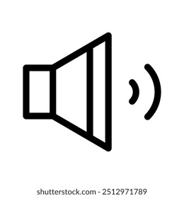 Sound-Symbol, Vektorsymbol, Entwurfsgrafik