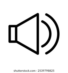 Sound Icon Vector Symbol Design Illustration