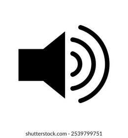 Sound Icon Vector Symbol Design Illustration