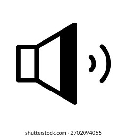 Sound-Symbol, Vektorsymbol, Entwurfsgrafik