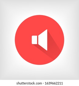 Sound icon vector An icon that increases and reduces the Sound icon vector showing the mute. A set of Sound icon vector with different signal levels in a flat style.Sound vector in trendy.