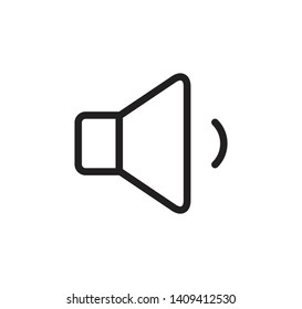 Sound icon vector ,volume icon vector illustration