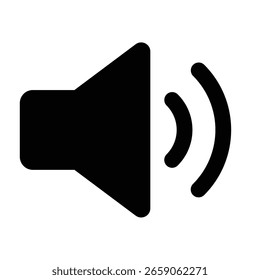 Icono de sonido. Conjunto de iconos de volumen