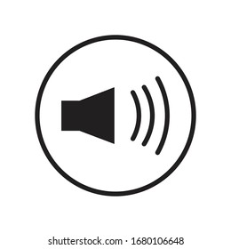 Sound icon volume vector design