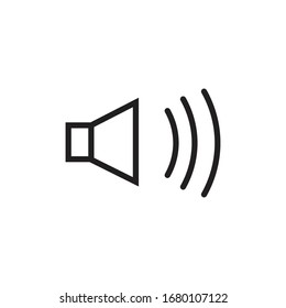 Sound icon volume vector design
