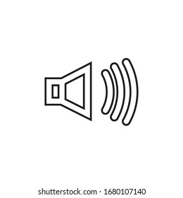 Sound icon volume vector design