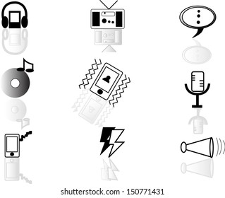 sound icons set