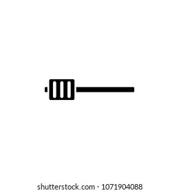 sound level icon. Element of minimalistic icon for mobile concept and web apps. Signs and symbols collection icon for websites, web design, mobile app on white background
