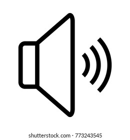   sound line icon