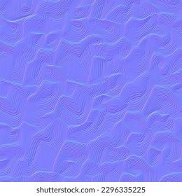 Sound Lines Normal Map Seamless Pattern 1k, 2k, 4k