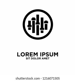 sound logo icon designs vector