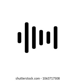 sound logo symbol. vector icon 10 eps