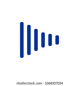 sound logo symbol. vector icon 10 eps