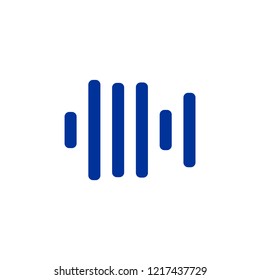 sound logo symbol. vector icon 10 eps