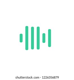 sound logo symbol. vector icon 10 eps