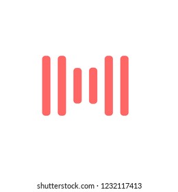 sound logo symbol. vector icon 10 eps