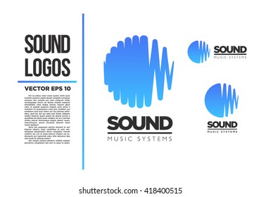 Sound Logo Vector Illustration 