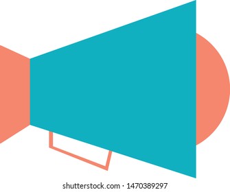 Sound loudspeaker megaphone noise icon