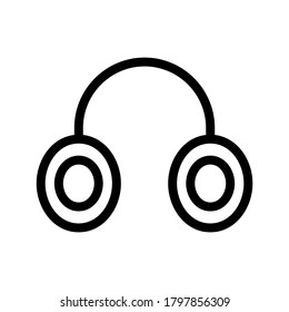 Icono de dispositivo de medición de sonido o logotipo símbolo de signo aislado ilustración vectorial - iconos vectoriales de estilo negro de alta calidad
