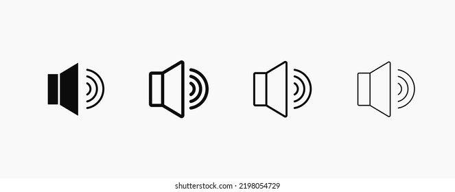 Sound mixer black line icon