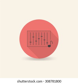sound mixer icon 