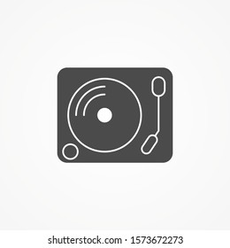 Sound mixer vector icon sign symbol