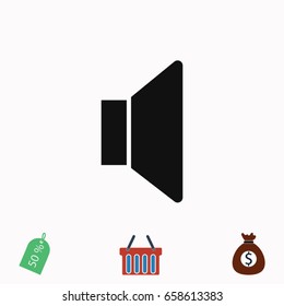 Sound mode icon, Vector EPS 10 illustration style