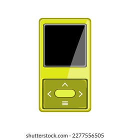 sound mp3 player cartoon. sound mp3 player sign. isolated symbol vector illustration