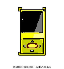 sound mp3 player game pixel art retro vector. bit sound mp3 player. old vintage illustration