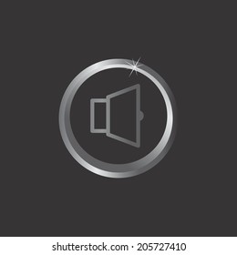 sound multimedia icon button