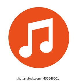 sound music symbol musical vector illustration icon