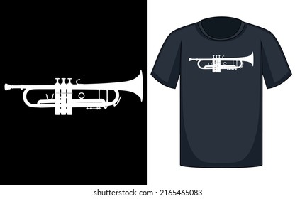 Sound Musical Sonic Trumpet Ears Music Instrument Hearing Aural Audio T Shirt