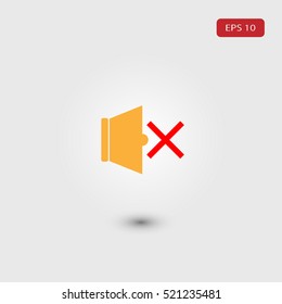 sound mute icon