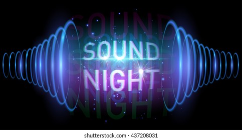 Sound night banner