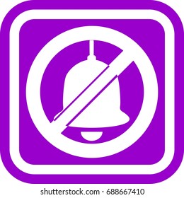 Sound off icon ,sign design (fill)