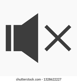 sound off icon vector